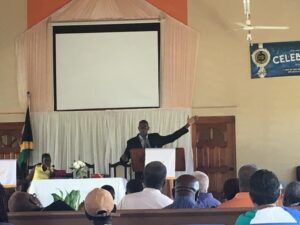 sermon at local congregation