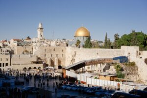 Jerusalem and cities in Israel